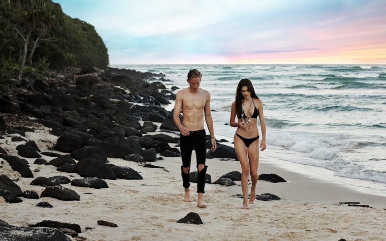 Photo Swimsuit and towel